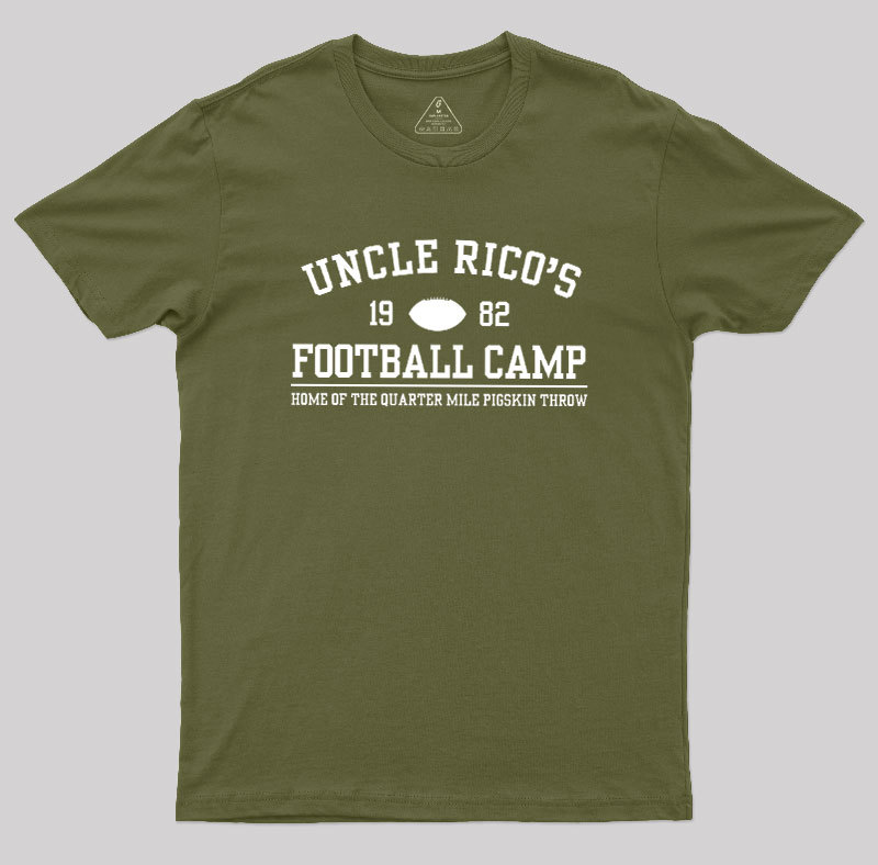 Uncle Rico's Football Camp Geek T-Shirt