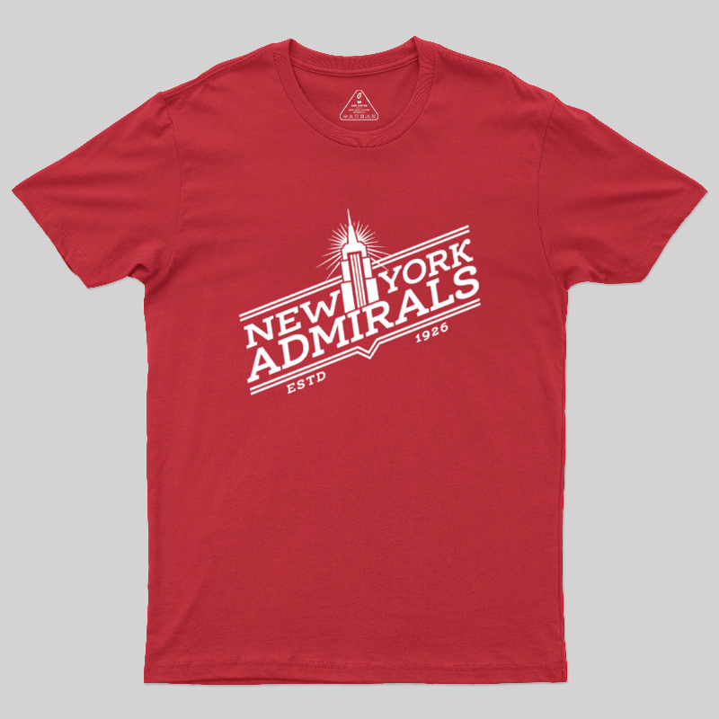 New York Admirals Heated Rivalry Geek T-Shirt