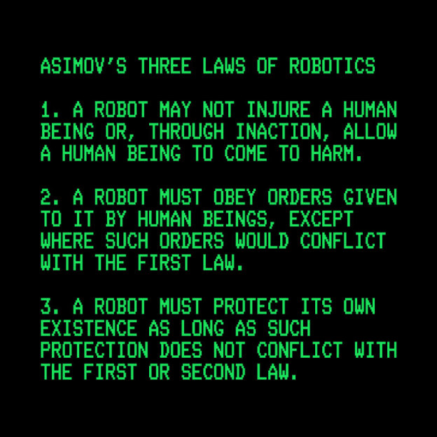 The Three Laws Geek T-Shirt