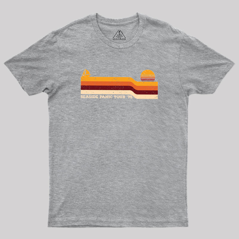 Seaside Panic Tour 75 Geek T-Shirt