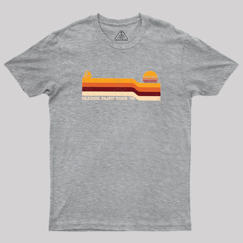 Seaside Panic Tour 75 Geek T-Shirt