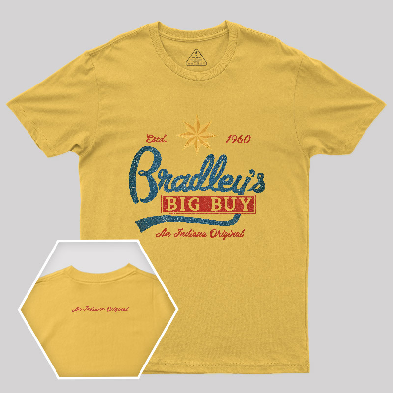 Bradleys Big Buy Vintage Geek T-Shirt