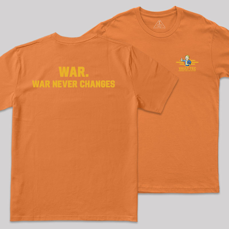 Eternal War Front and Back printing Geek T-Shirt