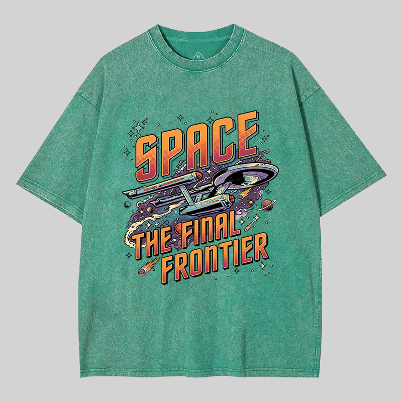 Final Frontier Geek Washed T-shirt