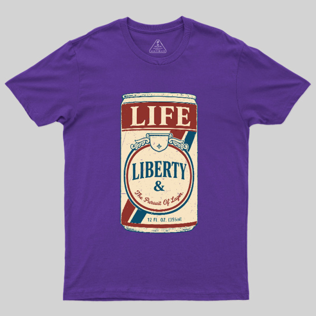 Independence Day Beer Lover Geek T-Shirt