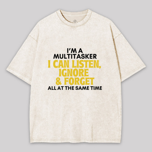 Sarcastic Geek Washed T-shirt