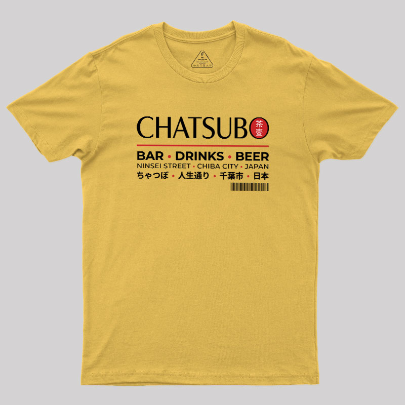 The Chatsubo Bar Geek T-Shirt