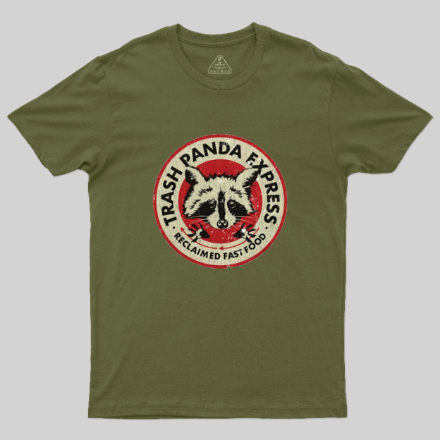 Trash Panda Express Geek T-Shirt