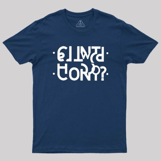 Secret Message Geek T-Shirt