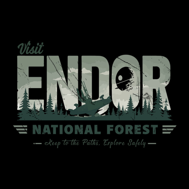 Endor National Forest Geek T-Shirt