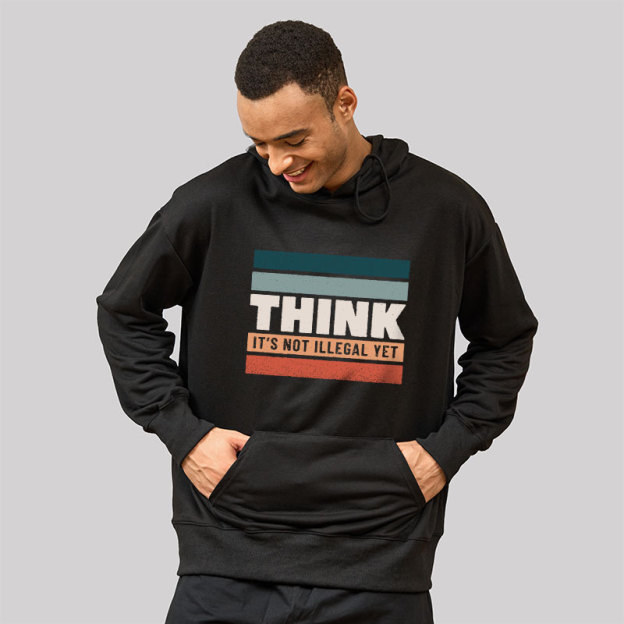 Think Still Legal Geek Hoodie