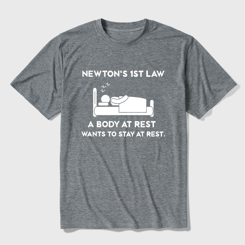 Newton's First Law Ultra Soft Heather Tee