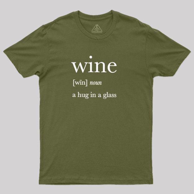 Definition Of Wine Geek T-Shirt