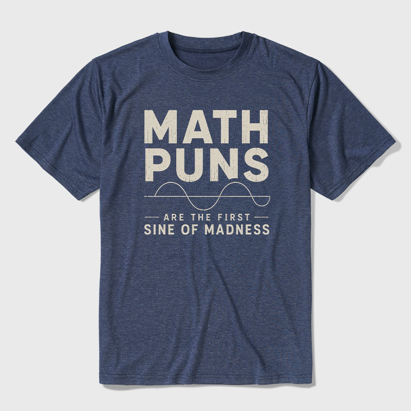 Math Pun Ultra Soft Heather Tee