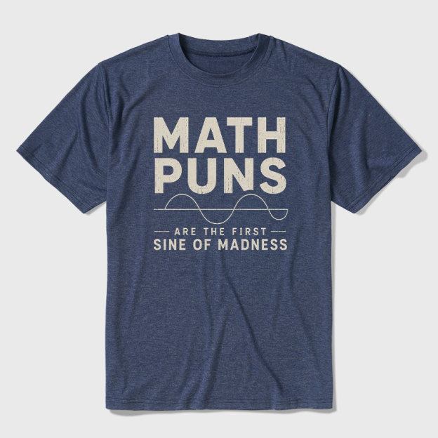 Math Pun Ultra Soft Heather Tee