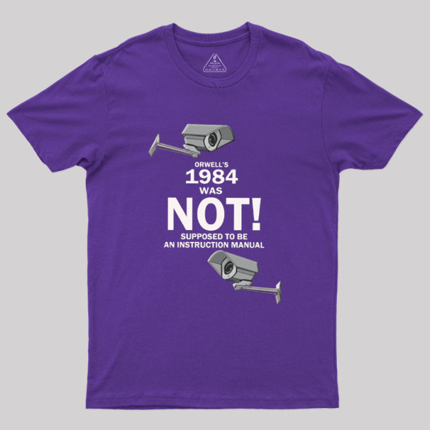 Orwells 1984 Geek T-Shirt