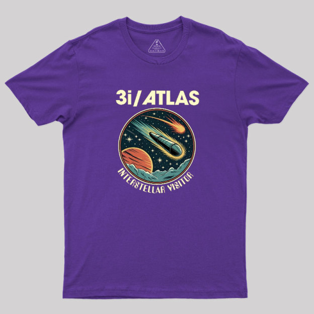 3I/ATLAS Interstellar Visitor 2025 Geek T-Shirt