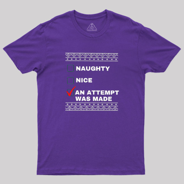 An Attempt Was Made Geek T-Shirt
