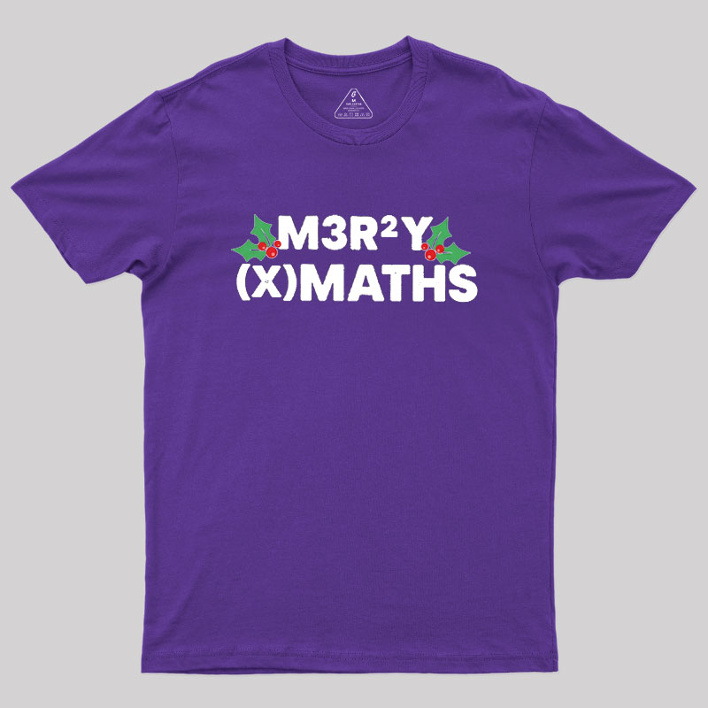 M3RRY (X)MATHS Geek T-Shirt