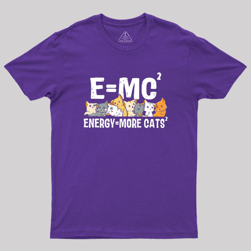E=mc2 Geek T-Shirt
