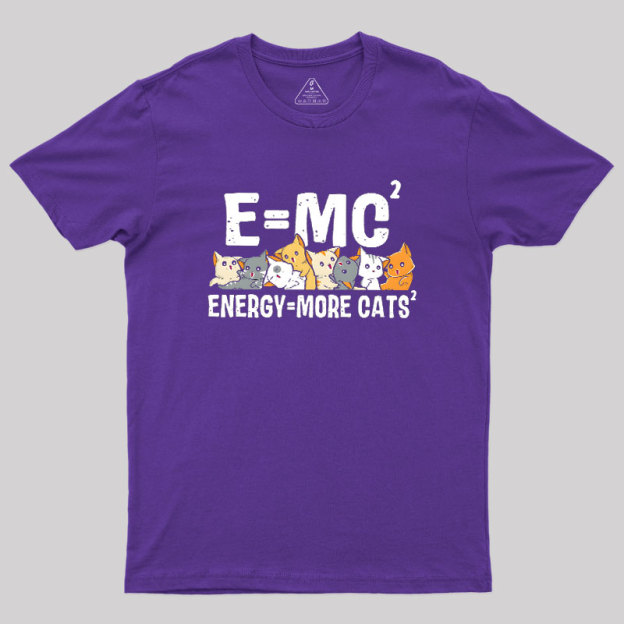E=mc2 Geek T-Shirt