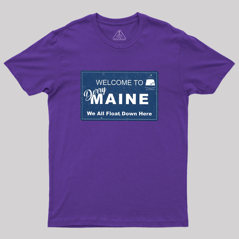 Welcome to Derry Maine Geek T-Shirt