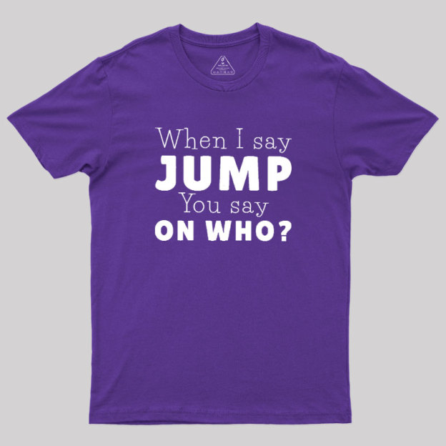 Jump Geek T-Shirt