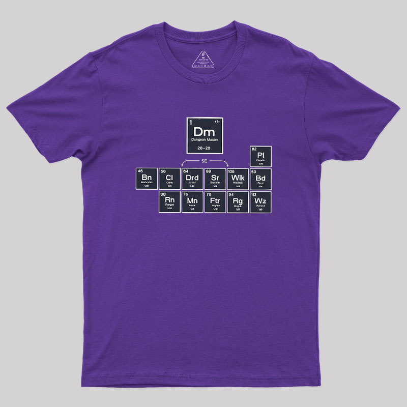 Periodic D&D Geek T-Shirt