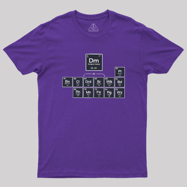 Periodic D&D Geek T-Shirt