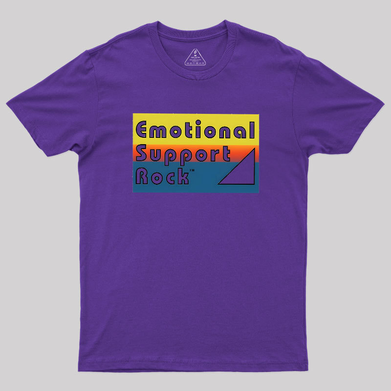 Emotional Support Rock Geek T-Shirt