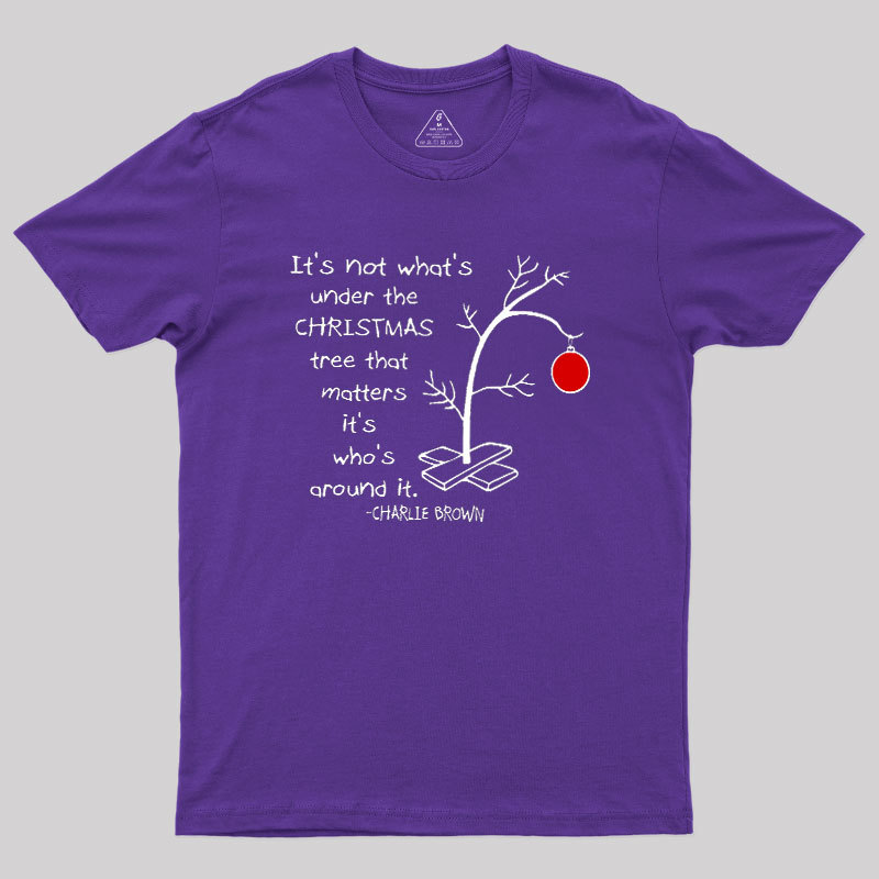 Who Is Around The Tree Geek T-Shirt