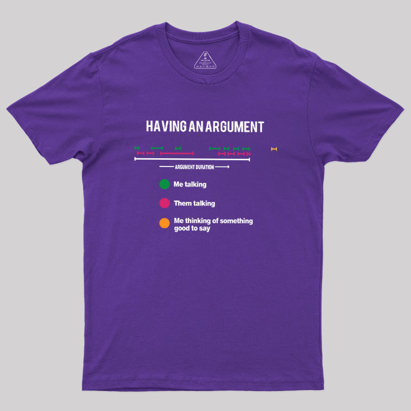 Have An Arguement Geek T-Shirt