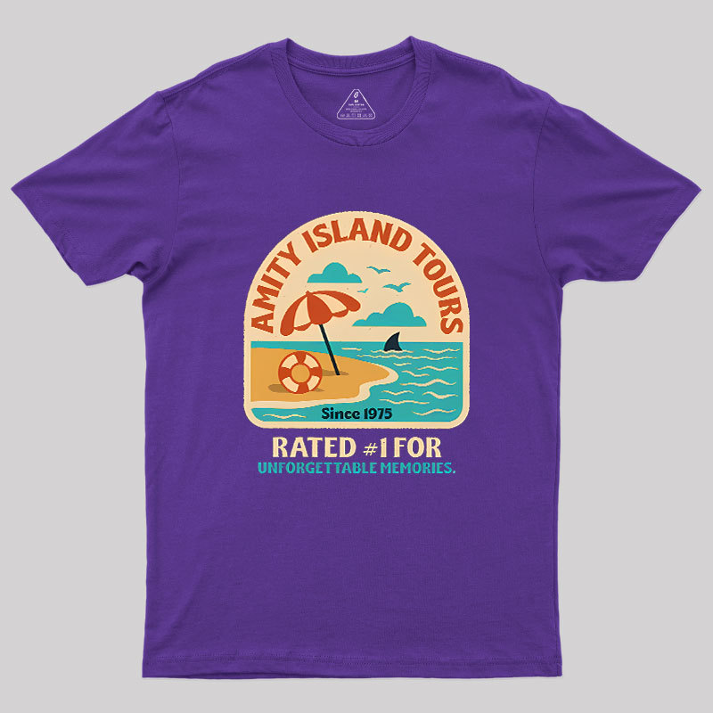 Amity Island Tours Geek T-Shirt