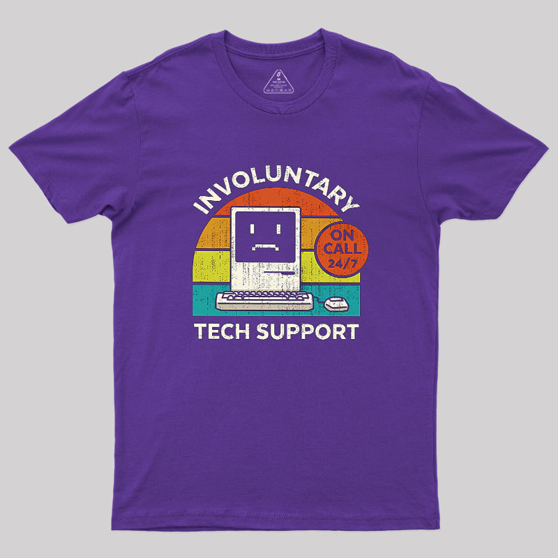 Involuntary Tech Support - Remix Geek T-Shirt