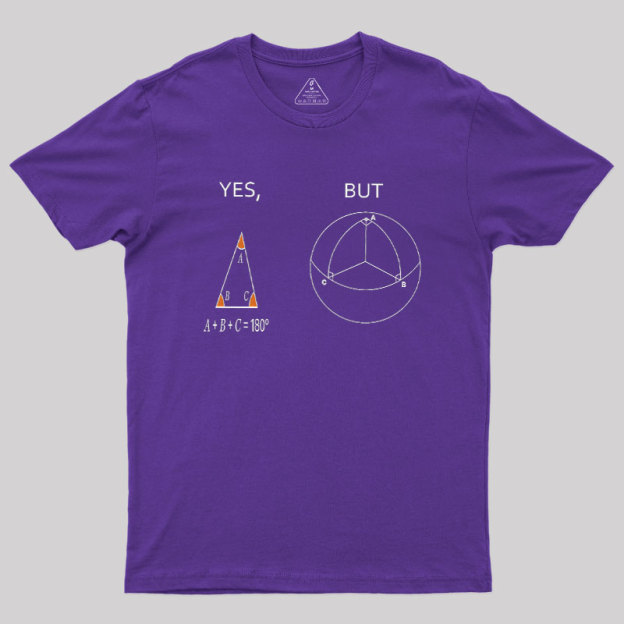 YES BUT Geek T-Shirt