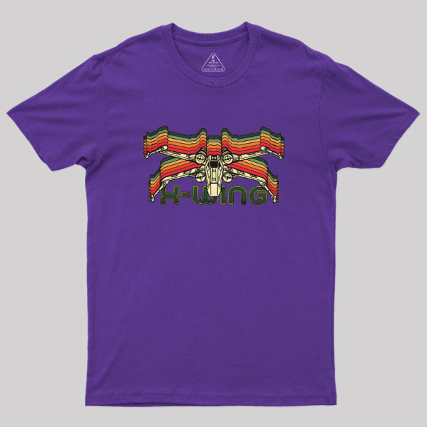 Vintage X Fighter Geek T-Shirt