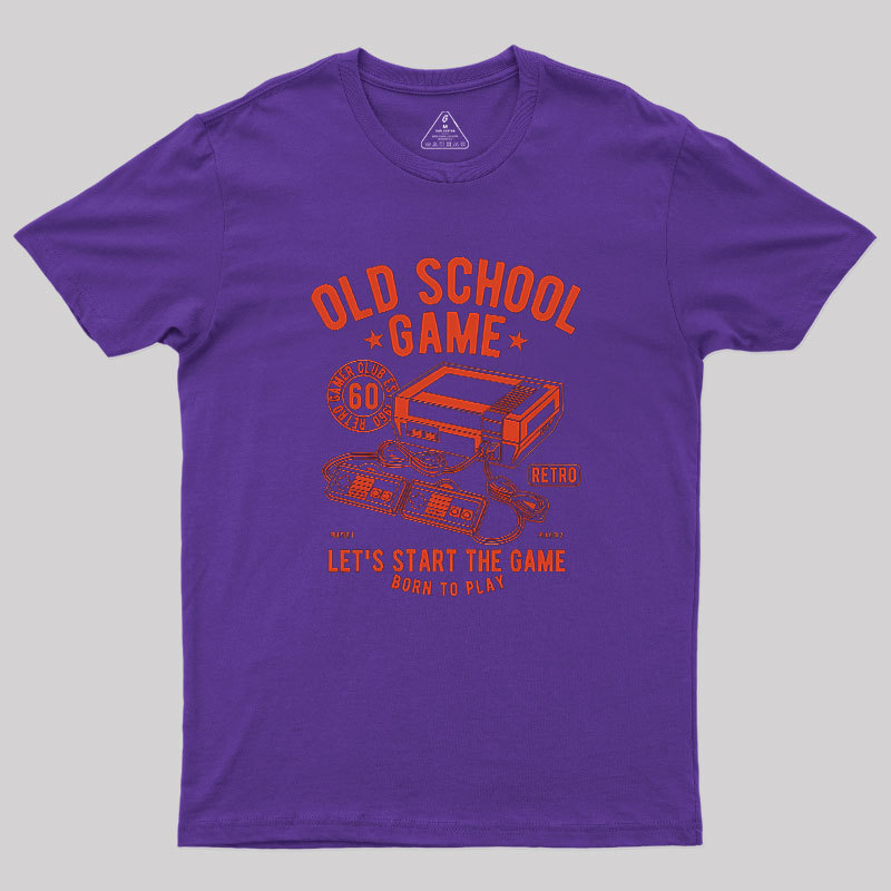 OLD SCHOOL GAME Geek T-Shirt