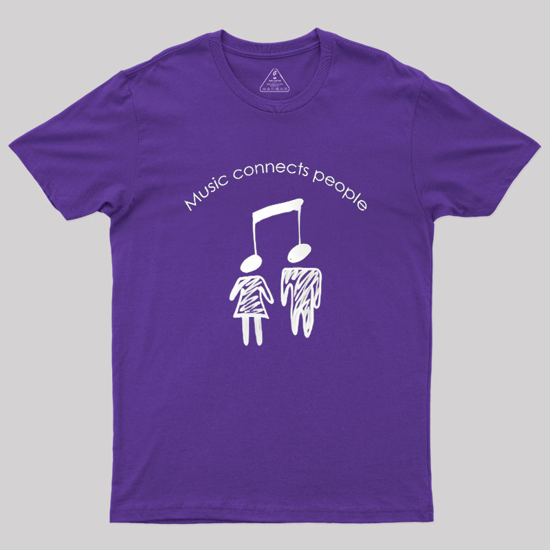Music Contact People Geek T-Shirt