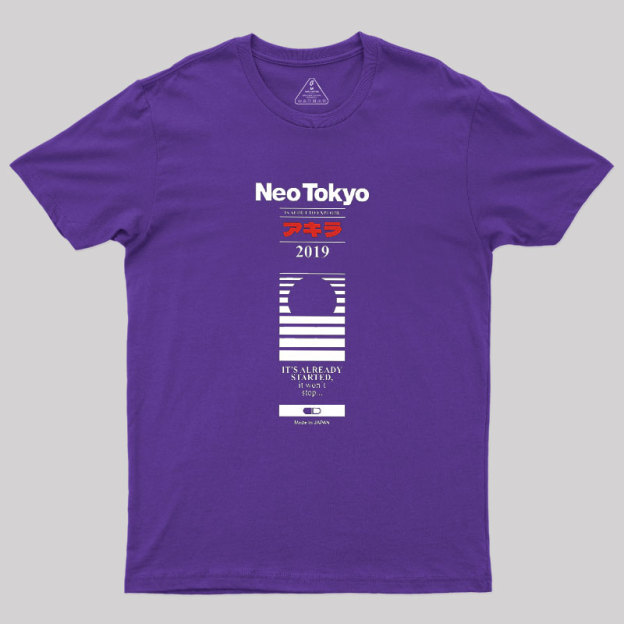 Neo Tokyo 2019 Geek T-Shirt