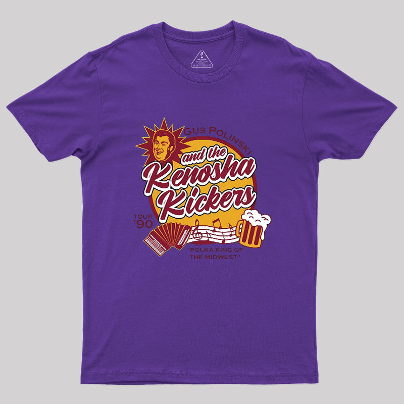 Kenosha Kickers Tour 90s Geek T-Shirt