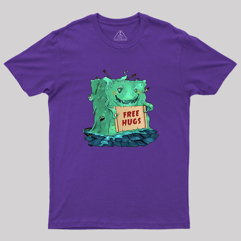 Gelatinous Cube free hugs Geek T-Shirt