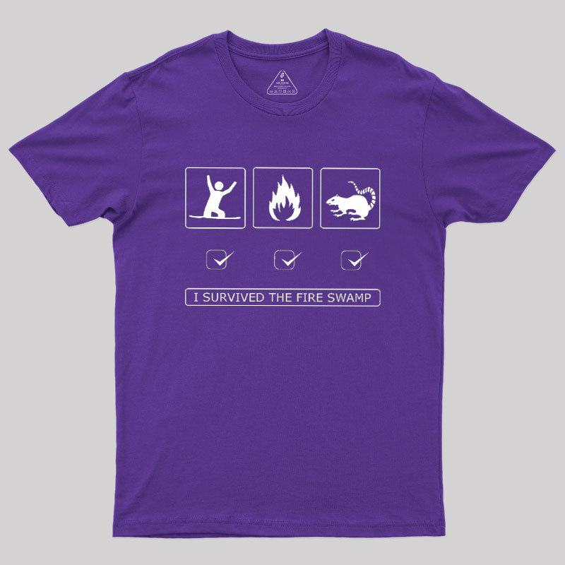 Hazards Of The Fire Swamp Geek T-Shirt