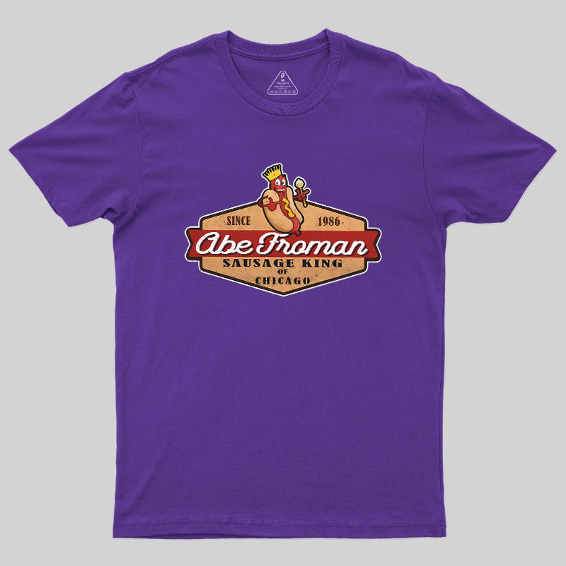 Abe Froman Sausage King Of Chicago Geek T-Shirt