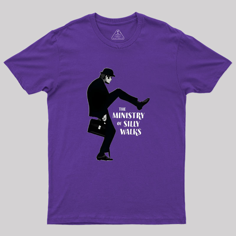 The Ministry Of Silly Walks Geek T-Shirt