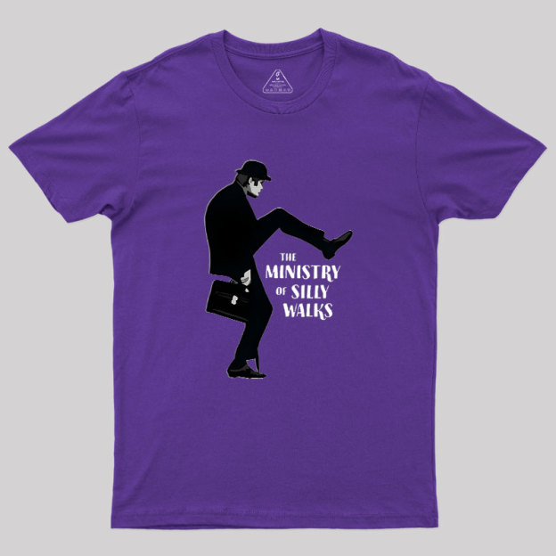 The Ministry Of Silly Walks Geek T-Shirt