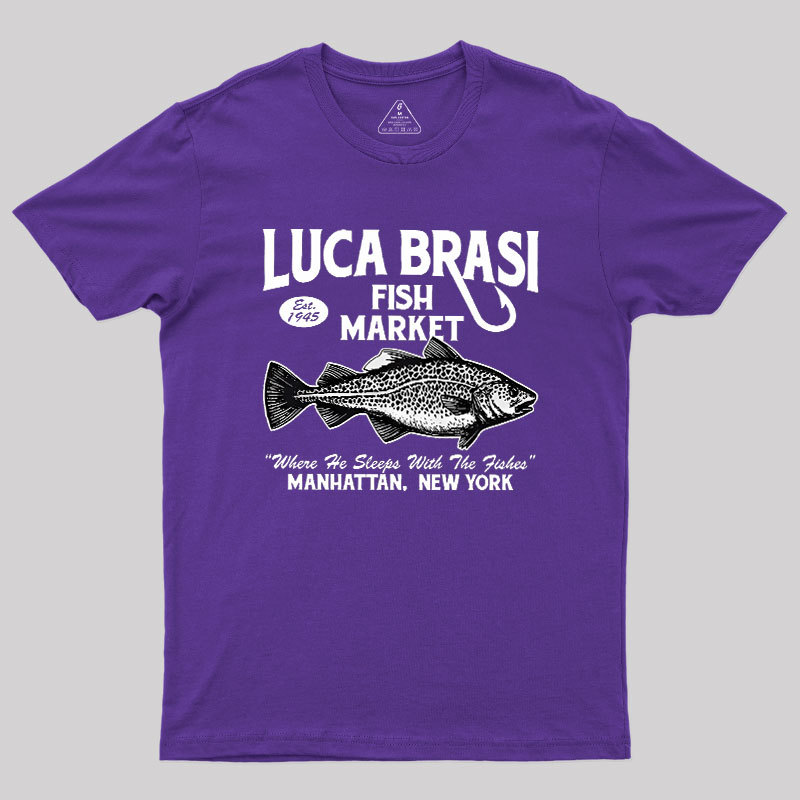 Luca Brasi Fishing Charters Geek T-Shirt