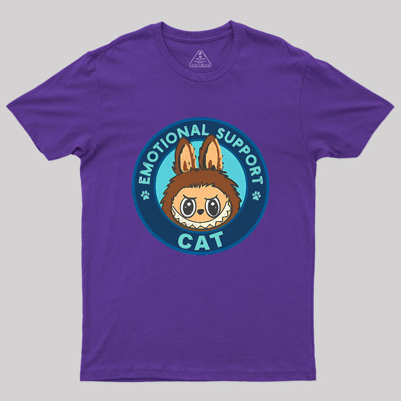 Emotional Support Cat Geek T-Shirt