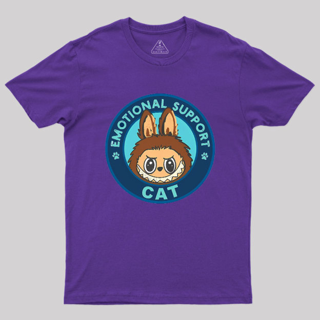 Emotional Support Cat Geek T-Shirt