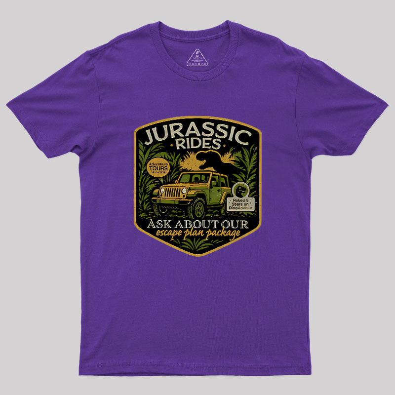 Jurassic Rides Geek T-Shirt