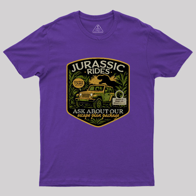 Jurassic Rides Geek T-Shirt
